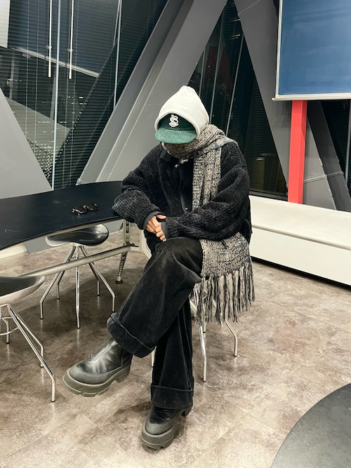 TASTE by Knit】Layered knit blouson（ブルゾン）｜TASTE by Knit 