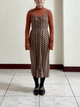 「C.L.N（シーエルエヌ）のアイテム」を使った、Sophiaさん（レディース・149cm）の冬コーディネート