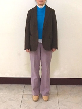 Sophiaさん（レディース・149cm）の冬コーディネート