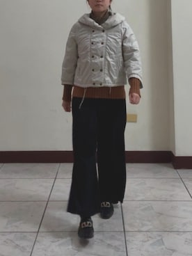 「North Object（ノースオブジェクト）のアイテム」を使った、Sophiaさん（レディース・149cm）の冬コーディネート