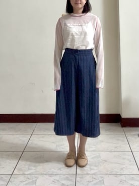 「アイテム（キャミソール）」を使った、Sophiaさん（レディース・149cm）の秋コーディネート