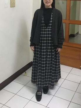 「North Object（ノースオブジェクト）のアイテム」を使った、Sophiaさん（レディース・149cm）の冬コーディネート