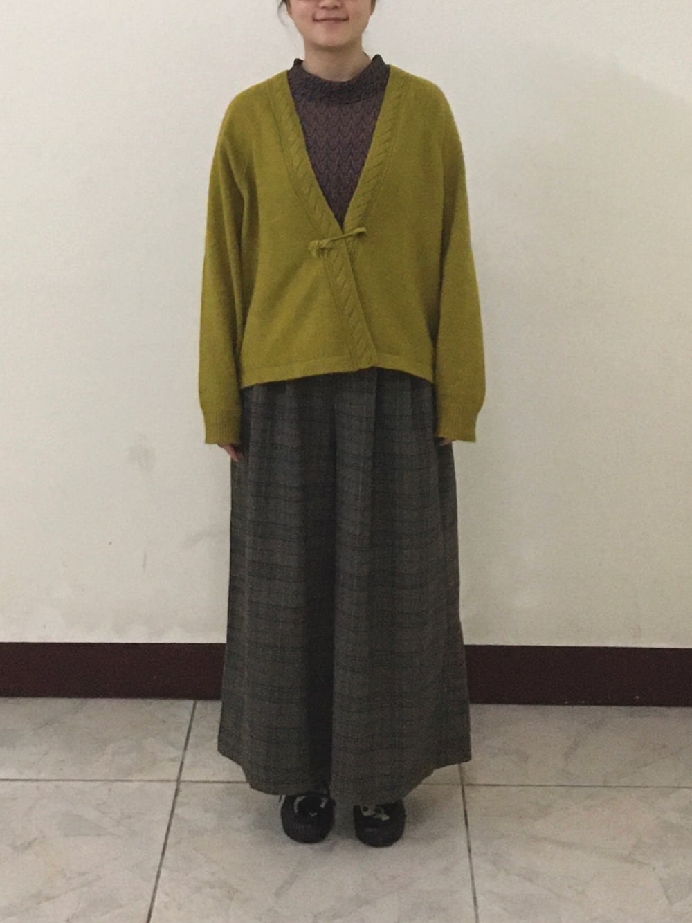 「低身長、低身長コーデ、低身長女子、ootd、春秋コーデ」｜「no brandのアイテム（トップス、その他）」を使った、Sophiaさん（レディース・149cm）の冬コーディネートの1枚目の写真