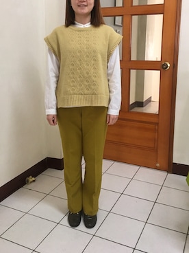 「AS（アス）のアイテム」を使った、Sophiaさん（レディース・149cm）の春コーディネート