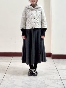 「C.L.N（シーエルエヌ）のアイテム」を使った、Sophiaさん（レディース・149cm）の冬コーディネート