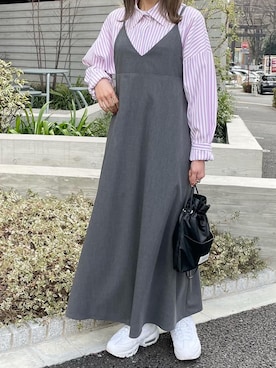 「fifth（フィフス）のアイテム」を使った、fifthスタッフさん（レディース・150cm）の夏コーディネート