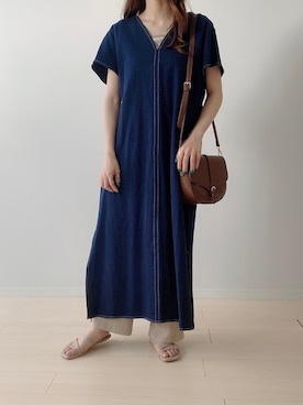 「fifth（フィフス）のアイテム（キャミソール）」を使った、fifthスタッフさん（レディース・150cm）の夏コーディネート