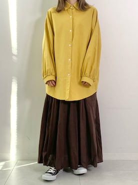 fifthスタッフさん（レディース・150cm）の夏コーディネート