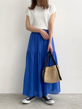 fifthスタッフさん(レディース・150cm)の夏コーディネート