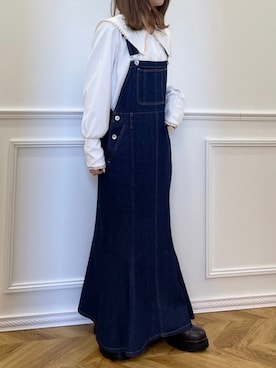 「fifth（フィフス）のアイテム（トップス）」を使った、fifthスタッフさん（レディース・150cm）の春コーディネート