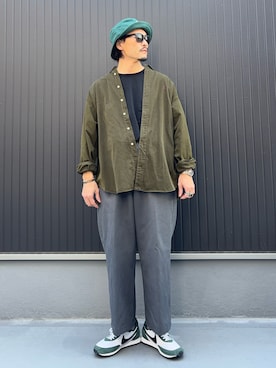 「アイテム（ヘアアクセサリー）」を使った、Ko_Seさん（メンズ・173cm）の秋コーディネート