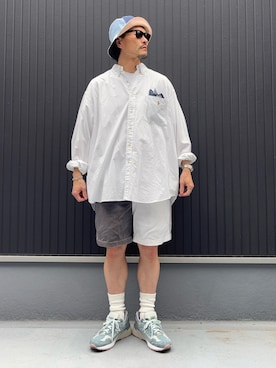 「Ray-Ban（レイバン）のアイテム」を使った、Ko_Seさん（メンズ・173cm）の秋コーディネート