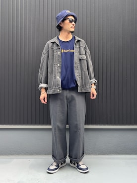 「アイテム（ソックス/靴下）」を使った、Ko_Seさん（メンズ・173cm）の秋コーディネート