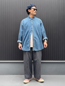 「アイテム（レッグウェア）」を使った、Ko_Seさん（メンズ・173cm）の秋コーディネート
