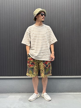 「アイテム（サンダル）」を使った、Ko_Seさん（メンズ・173cm）の夏コーディネート