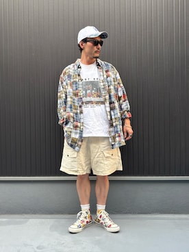 「masterkey（マスターキー）のアイテム」を使った、Ko_Seさん（メンズ・173cm）の夏コーディネート