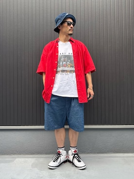 「BEAMS（ビームス）のアイテム」を使った、Ko_Seさん（メンズ・173cm）の夏コーディネート