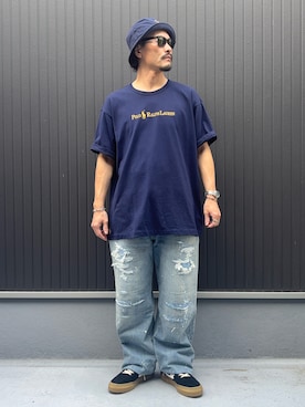 「Levi's（リーバイス）のアイテム」を使った、Ko_Seさん（メンズ・173cm）の夏コーディネート