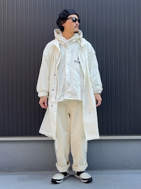 「アイテム（ヘアゴム）」を使った、Ko_Seさん（メンズ・173cm）の冬コーディネート