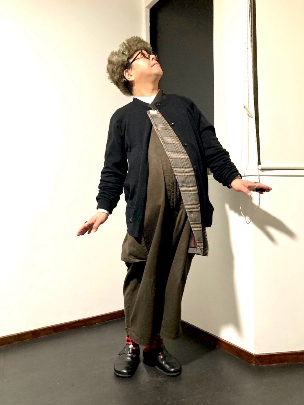 Yohji Yamamoto ブラックサロペット Yohji Yamamoto ヨウジヤマモト 17ss UD-P12-302 サイト syte リネン