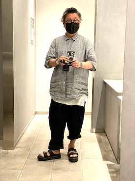 「B印 YOSHIDA(BEAMS×PORTER)（ビージルシヨシダ）のアイテム」を使った、せきさんさん（メンズ・161cm）の夏コーディネート