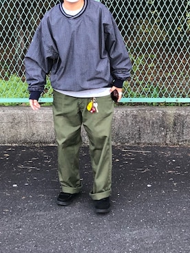 「gray」｜「アイテム（ジャケット/アウター）」を使った、sunさん（メンズ・158cm）の秋コーディネート