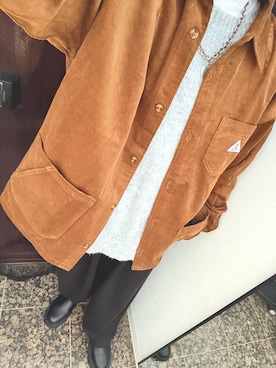 「TIFFANY&Co.（ティファニー）のアイテム（ネックレス）」を使った、tkNb_ymZrさん（レディース・157cm）の秋コーディネート