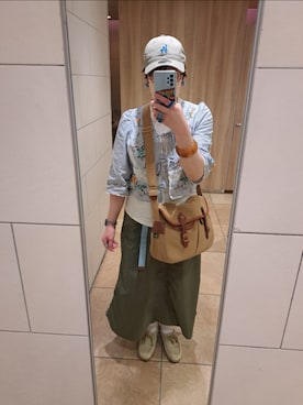 「Clarks（クラークス）のアイテム」を使った、ぬーさん（レディース・162cm）の秋コーディネート