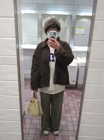 ブリティッシュカーキ × フリークスストア ウールハンティングジャケット F FREAK'S STORE（フリークスストア）の「WEB限定 BRITISH KHAKI×FREAK'S