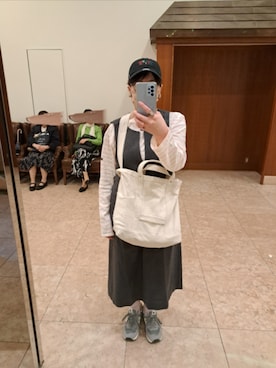 「SAINT JAMES（セントジェームス）のアイテム」を使った、ぬーさん（レディース・162cm）の春コーディネート