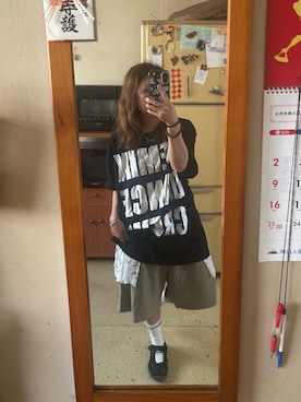 「無（ム）のアイテム」を使った、培333さん（レディース・153cm）の夏コーディネート