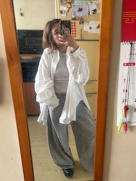 「oversize」｜培333さん（レディース・153cm）の秋コーディネート