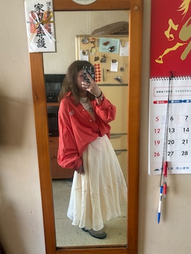 「無（ム）のアイテム」を使った、培333さん（レディース・153cm）の夏コーディネート