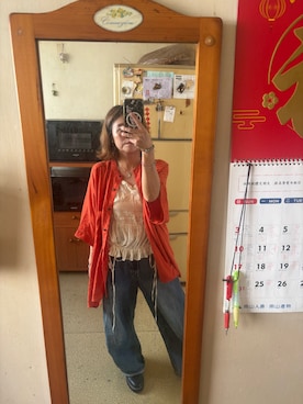 「coen（コーエン）のアイテム」を使った、培333さん（レディース・153cm）の夏コーディネート