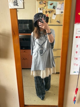 培333さん（レディース・153cm）の夏コーディネート