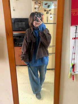 「アイテム（ブーツ）」を使った、培333さん（レディース・153cm）の冬コーディネート