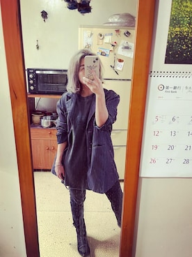 「PAOLA FERRI（パオラフェリー）のアイテム」を使った、培333さん（レディース・153cm）の夏コーディネート