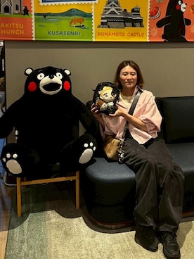 「ATTENTION（アテンション）のアイテム」を使った、培333さん（レディース・153cm）の夏コーディネート