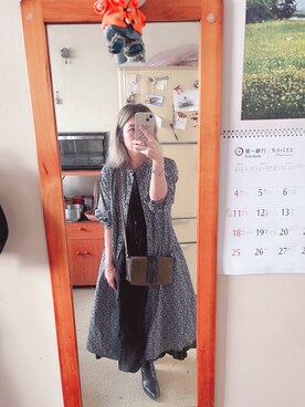 「初秋コーデ」｜「アイテム（ブーティ）」を使った、培333さん（レディース・153cm）の秋コーディネート