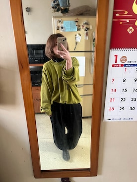 「PAOLA FERRI（パオラフェリー）のアイテム」を使った、培333さん（レディース・153cm）の冬コーディネート