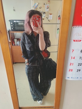 「ZARA TRF（ザラティーアールエフ）のアイテム」を使った、培333さん（レディース・153cm）の秋コーディネート