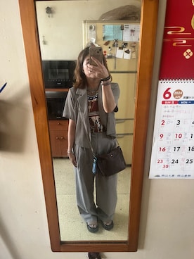 「西裝外套」｜培333さん（レディース・153cm）の夏コーディネート