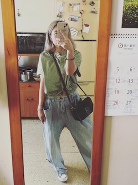 「NET」｜培333さん（レディース・153cm）の夏コーディネート