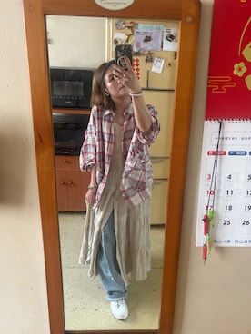 「ATTENTION（アテンション）のアイテム」を使った、培333さん（レディース・153cm）の夏コーディネート