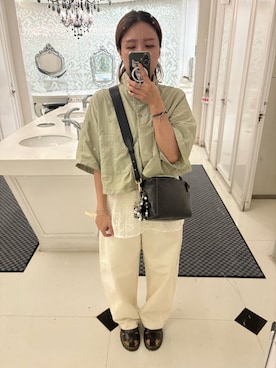 「アイテム（その他トップス）」を使った、培333さん（レディース・153cm）の秋コーディネート