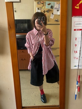 「GAP（ギャップ）のアイテム（トップス）」を使った、培333さん（レディース・153cm）の夏コーディネート