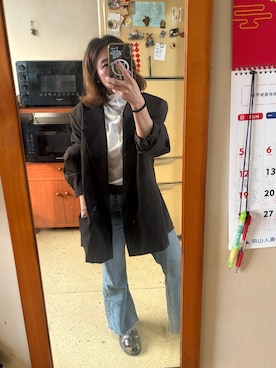 「oversize」｜培333さん（レディース・153cm）の秋コーディネート