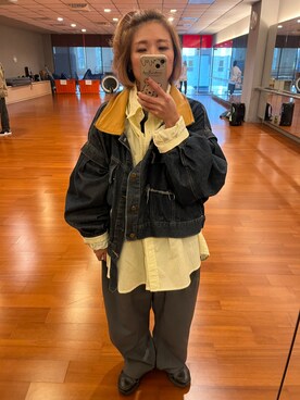 「無（ム）のアイテム（ジャケット/アウター）」を使った、培333さん（レディース・153cm）の冬コーディネート