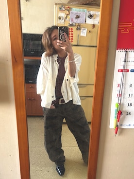 「ZARA（ザラ）のアイテム」を使った、培333さん（レディース・153cm）の夏コーディネート