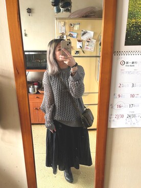 「PULL&BEAR（プルアンドベア）のアイテム（ジャケット/アウター）」を使った、培333さん（レディース・153cm）の秋コーディネート
